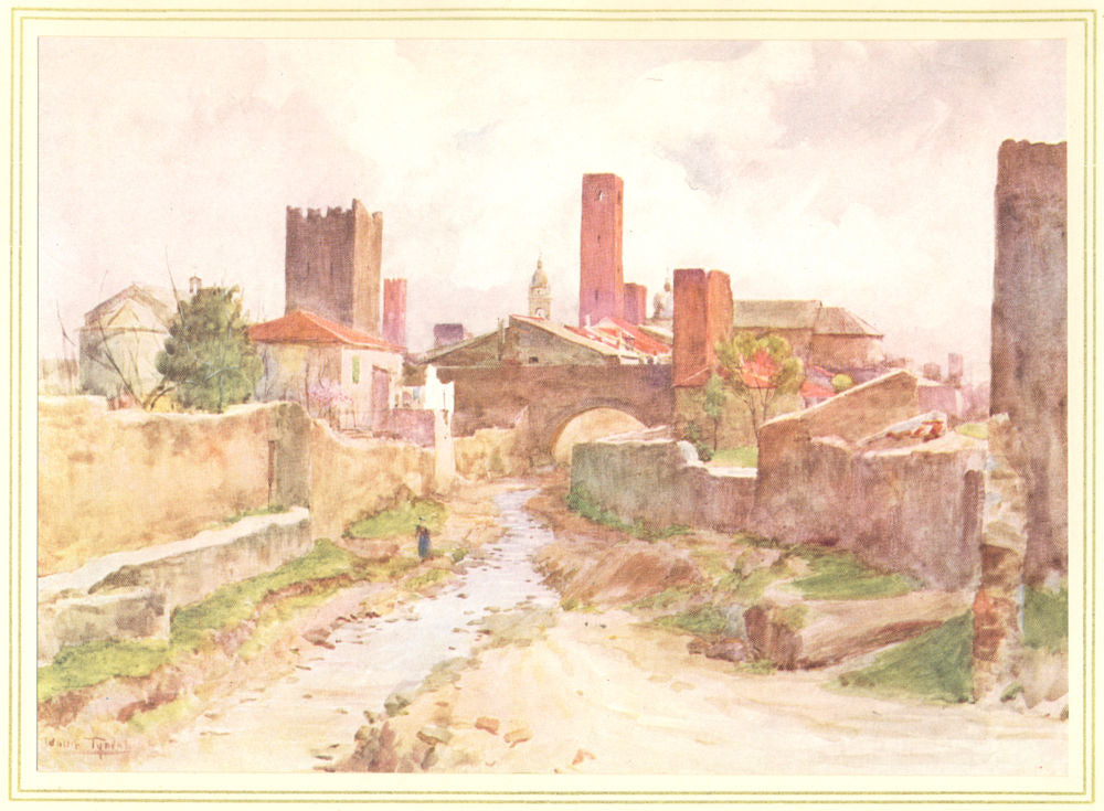 ITALY. Noli 1912 old antique vintage print picture